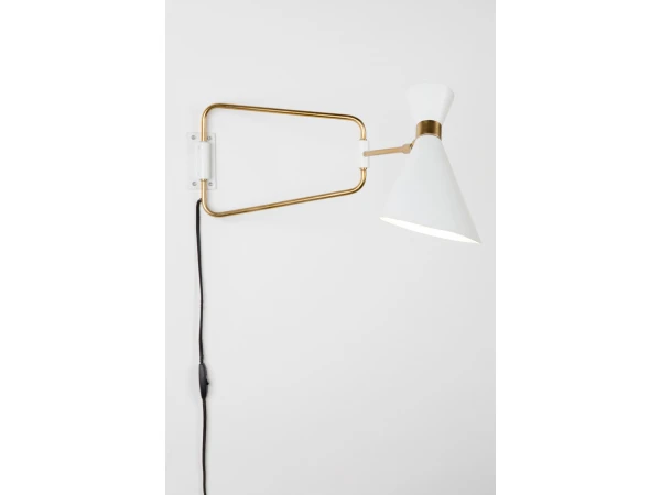 Zuiver Wandlamp SHADY - White Wit 4 Zuiver Wandlamp SHADY - White Wit - Afbeelding 4