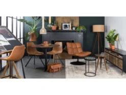 Tafellamp BRASSER - Brass Koper -Verlichtingswinkel Van Hoge Kwaliteit 11910 deba meubelen