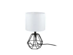 EGLO Tafellamp CARLTON 2 - Wit/zwart Wit