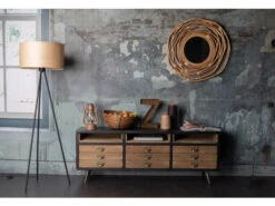 Vloerlamp WOODLAND - Ash Wood Veneered Shade Hout 11 Vloerlamp WOODLAND - Ash Wood Veneered Shade Hout -Verlichtingswinkel Van Hoge Kwaliteit 14248 deba meubelen verlichting dutchbone woodland