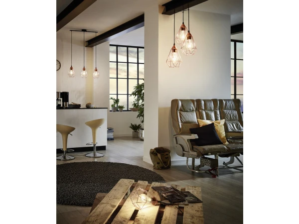 EGLO Tafellamp TARBES - Koper Koper 2 EGLO Tafellamp TARBES - Koper Koper - Afbeelding 2