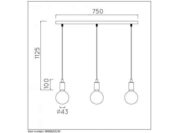 Hanglamp FIX MULTIPLE - Zwart Zwart 6 Hanglamp FIX MULTIPLE - Zwart Zwart - Afbeelding 6