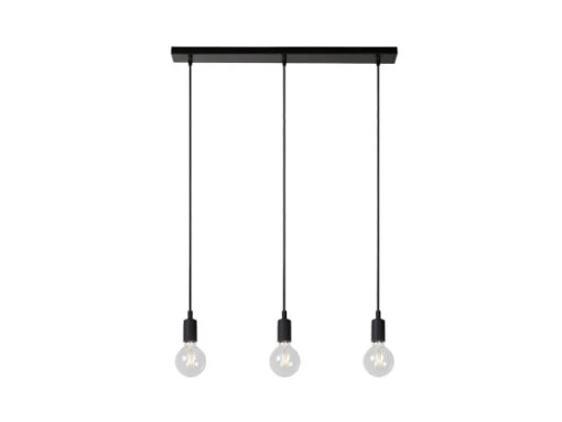 Hanglamp FIX MULTIPLE - Zwart Zwart 3 Hanglamp FIX MULTIPLE - Zwart Zwart -Verlichtingswinkel Van Hoge Kwaliteit 16465 deba meubelen verlichting lucide fix multiple
