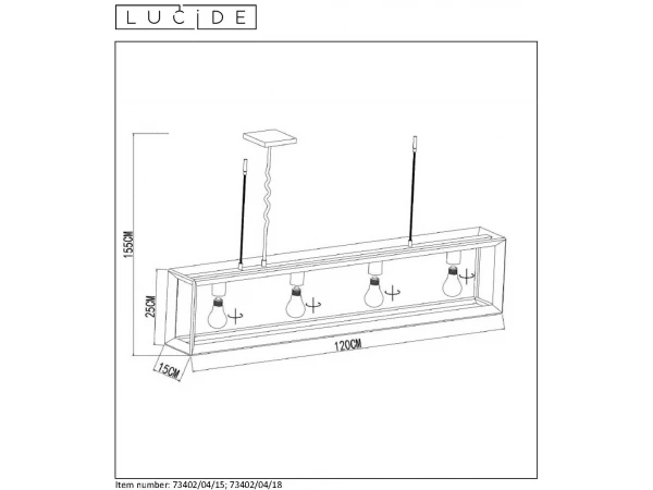 Hanglamp THOR - Metaalgrijs Grijs 7 Hanglamp THOR - Metaalgrijs Grijs - Afbeelding 7