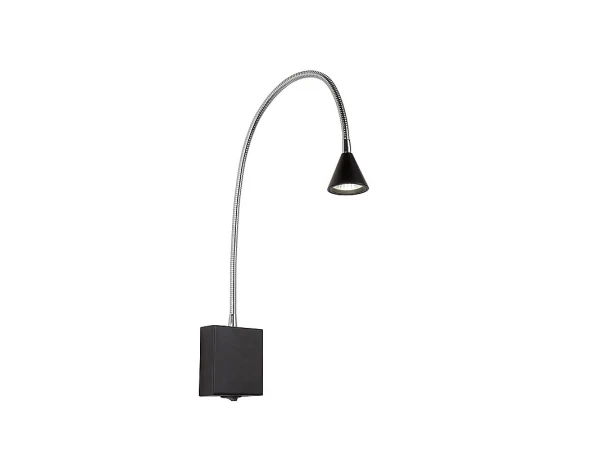 Wandlamp BUDDY - Zwart Zwart 1 Wandlamp BUDDY - Zwart Zwart