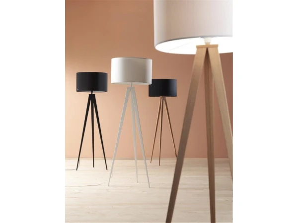 Zuiver Vloerlamp TRIPOD - Wood White Wit 5 Zuiver Vloerlamp TRIPOD - Wood White Wit - Afbeelding 5
