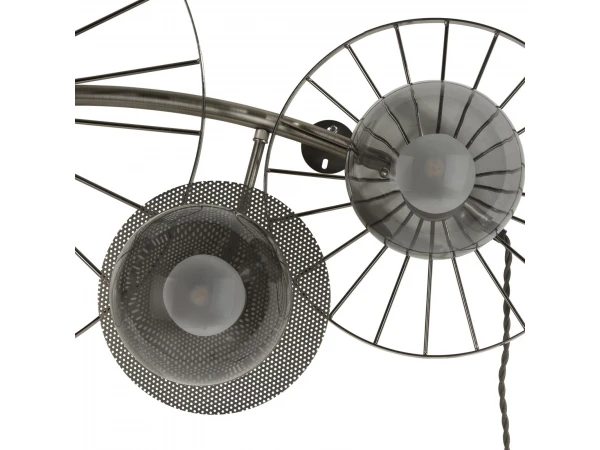 Wandlamp CRAWFORD - Metaal Chroom 4 Wandlamp CRAWFORD - Metaal Chroom - Afbeelding 4