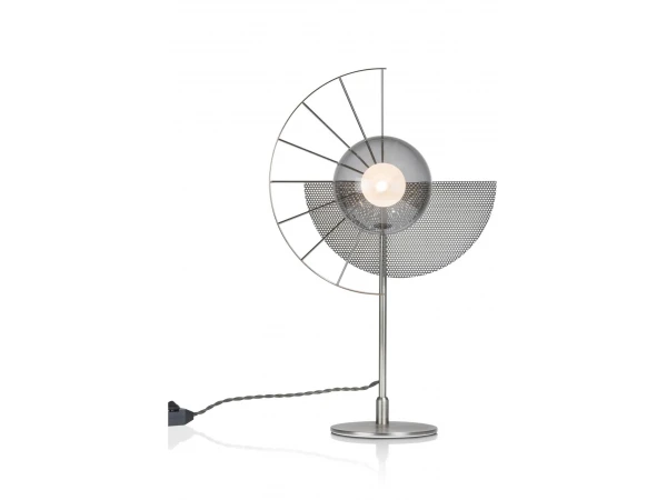 Tafellamp CRAWFORD - Metaal Chroom 1 Tafellamp CRAWFORD - Metaal Chroom