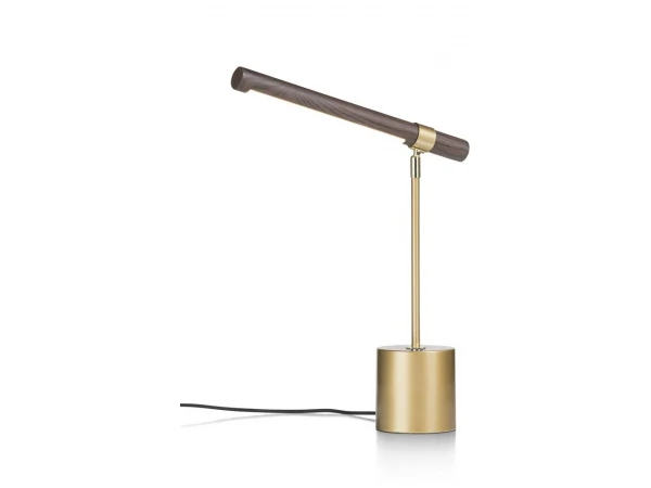 Tafellamp SEBASTIAN - Hout/goud Goud 2 Tafellamp SEBASTIAN - Hout/goud Goud - Afbeelding 2