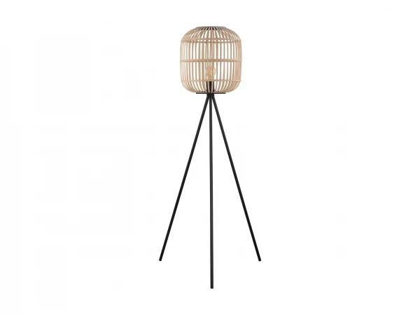 EGLO Vloerlamp BORDESLEY - Hout Natuur Hout 1 EGLO Vloerlamp BORDESLEY - Hout Natuur Hout