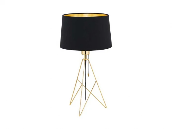 EGLO Tafellamp CAMPORALE - Messing/zwart Goud 1 EGLO Tafellamp CAMPORALE - Messing/zwart Goud