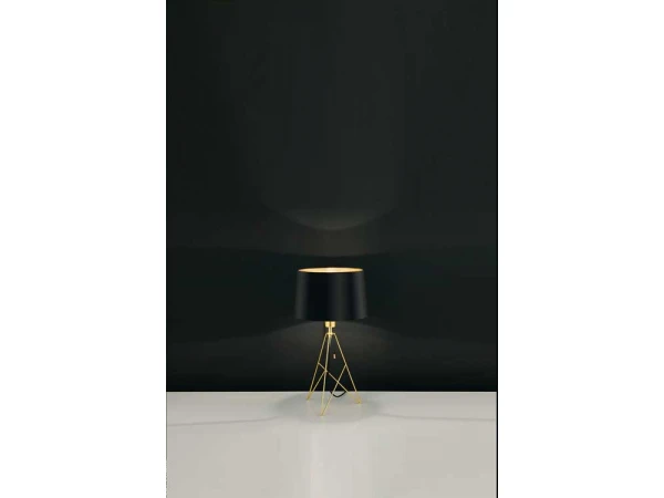 EGLO Tafellamp CAMPORALE - Messing/zwart Goud 2 EGLO Tafellamp CAMPORALE - Messing/zwart Goud - Afbeelding 2