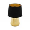 EGLO Tafellamp MANALBA 1 - Zwart/goud Multicolor