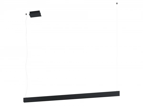 EGLO Hanglamp TERMINI Breed - Zwart Zwart 2 EGLO Hanglamp TERMINI Breed - Zwart Zwart - Afbeelding 2