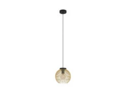 EGLO Hanglamp VENEZUELA - Zwart/Goud Zwart