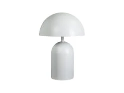 Tafellamp BOBBY - Mat Wit Wit