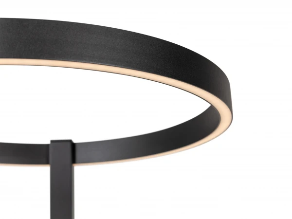 Vloerlamp 38W LED, Dimbaar Zwart 4 Vloerlamp 38W LED, Dimbaar Zwart - Afbeelding 4