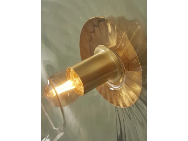 Wandlamp BRUSSELS Goud/Transparant Goud 7 Wandlamp BRUSSELS Goud/Transparant Goud - Afbeelding 7