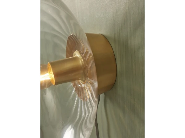 Wandlamp BRUSSELS Goud/Transparant Goud 9 Wandlamp BRUSSELS Goud/Transparant Goud - Afbeelding 9