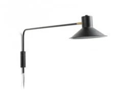 Wandlamp ARIA - Metal Black Zwart