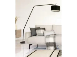 Vloerlamp CIANA - Zwart Zwart 8 Vloerlamp CIANA - Zwart Zwart -Verlichtingswinkel Van Hoge Kwaliteit kave home ciana 71901