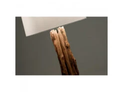 Vloerlamp LLEWOP - Ivory Hout -Verlichtingswinkel Van Hoge Kwaliteit kave home llewop 32048