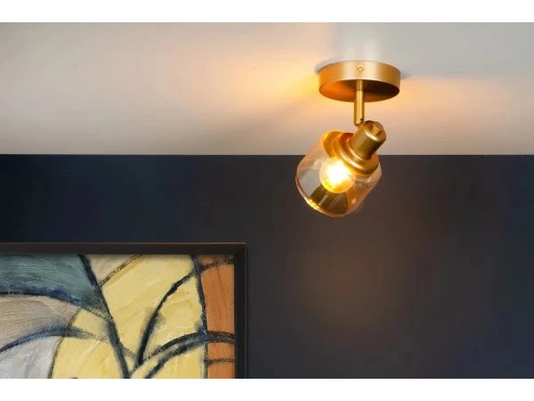 Plafondspot BJORN - Mat Goud Goud 2 Plafondspot BJORN - Mat Goud Goud - Afbeelding 2