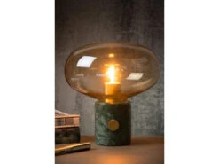 Tafellamp CHARLIZE - Groen Groen -Verlichtingswinkel Van Hoge Kwaliteit lucide charlize 26045