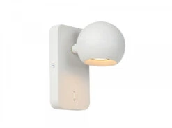 Wandspot FAVORI 1x - Wit Wit