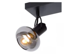 Plafondspot MADEE - Zwart Zwart -Verlichtingswinkel Van Hoge Kwaliteit lucide madee 56924