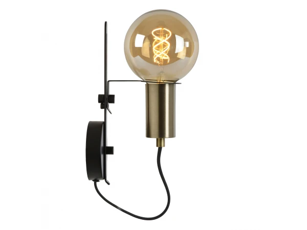 Wandlamp MALCOLM - Zwart Zwart 5 Wandlamp MALCOLM - Zwart Zwart - Afbeelding 5