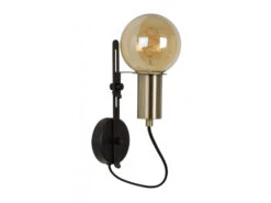 Wandlamp MALCOLM - Zwart Zwart 12 Wandlamp MALCOLM - Zwart Zwart -Verlichtingswinkel Van Hoge Kwaliteit lucide malcolm 25856