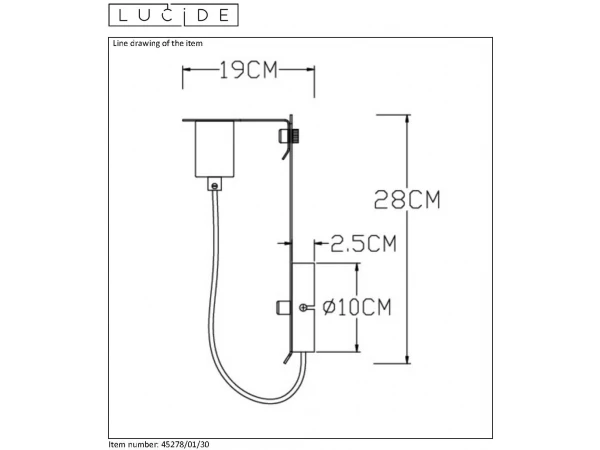 Wandlamp MALCOLM - Zwart Zwart 7 Wandlamp MALCOLM - Zwart Zwart - Afbeelding 7