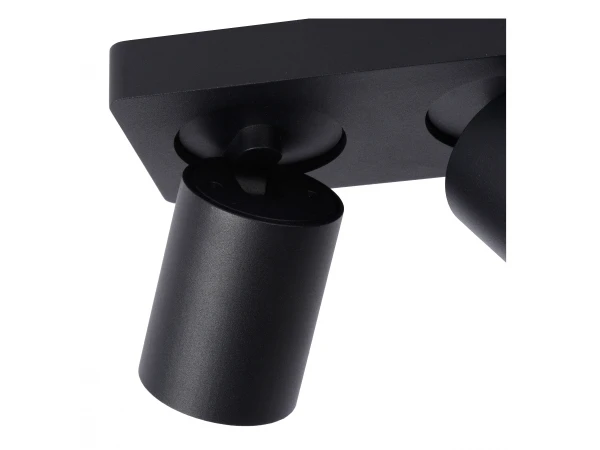 Plafondspot NIGEL 2x - Zwart Zwart 5 Plafondspot NIGEL 2x - Zwart Zwart - Afbeelding 5