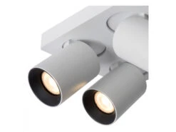 Plafondspot NIGEL 4x - Wit Wit 11 Plafondspot NIGEL 4x - Wit Wit -Verlichtingswinkel Van Hoge Kwaliteit lucide nigel 40102