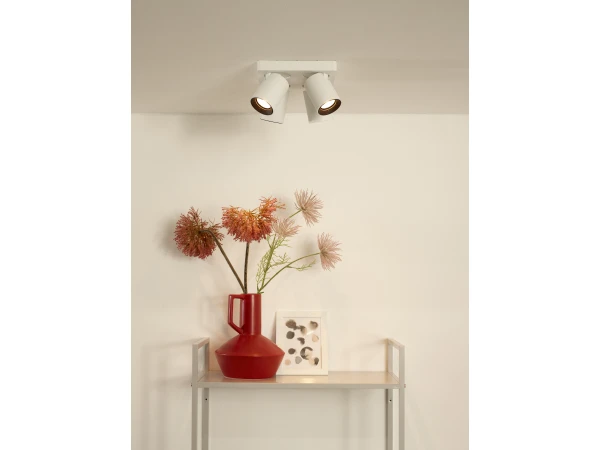 Plafondspot NIGEL 4x - Wit Wit 2 Plafondspot NIGEL 4x - Wit Wit - Afbeelding 2