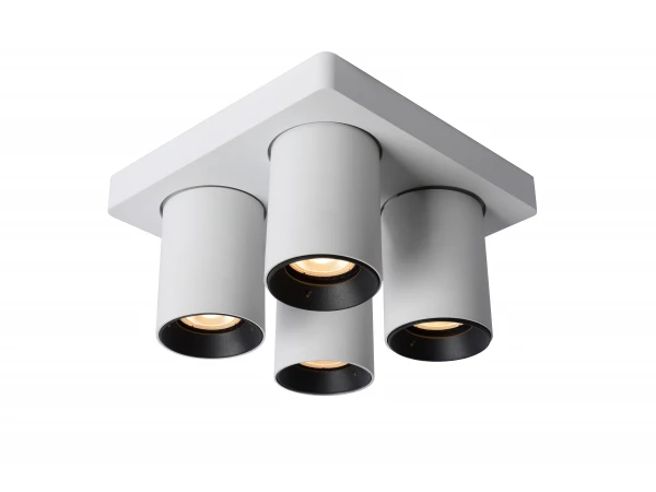 Plafondspot NIGEL 4x - Wit Wit 6 Plafondspot NIGEL 4x - Wit Wit - Afbeelding 6