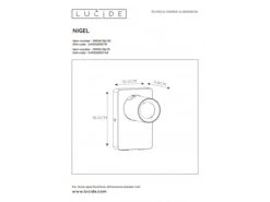 Wandspot NIGEL Met USB Oplaadpunt - Zwart Zwart 11 Wandspot NIGEL Met USB Oplaadpunt - Zwart Zwart -Verlichtingswinkel Van Hoge Kwaliteit lucide nigel 52701 1
