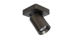 Plafondspot NIGEL 1x - Zwart Staal Rvs 9 Plafondspot NIGEL 1x - Zwart Staal Rvs -Verlichtingswinkel Van Hoge Kwaliteit lucide nigel 54724