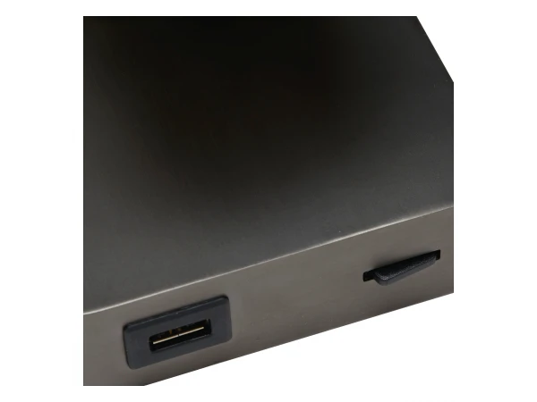 Wandspot NIGEL Met USB Oplaadpunt - Zwart Staal Rvs 3 Wandspot NIGEL Met USB Oplaadpunt - Zwart Staal Rvs - Afbeelding 3
