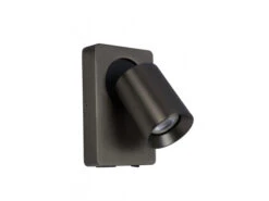 Wandspot NIGEL Met USB Oplaadpunt - Zwart Staal Rvs 8 Wandspot NIGEL Met USB Oplaadpunt - Zwart Staal Rvs -Verlichtingswinkel Van Hoge Kwaliteit lucide nigel 54754