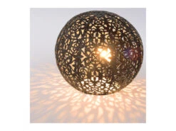 Tafellamp PAOLO - Zwart Zwart -Verlichtingswinkel Van Hoge Kwaliteit lucide paolo 48137