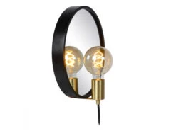 Wandlamp REFLEX - Zwart Zwart -Verlichtingswinkel Van Hoge Kwaliteit lucide reflex 50479