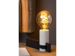 Tafellamp TANNER - Zwart/beton 8 Tafellamp TANNER - Zwart/beton -Verlichtingswinkel Van Hoge Kwaliteit lucide tanner 48123