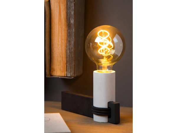 Tafellamp TANNER - Zwart/beton 3 Tafellamp TANNER - Zwart/beton - Afbeelding 3