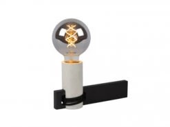 Tafellamp TANNER - Zwart/beton