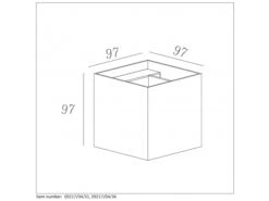 Wandlamp XIO - Grijs Grijs 9 Wandlamp XIO - Grijs Grijs -Verlichtingswinkel Van Hoge Kwaliteit lucide xio 28961 1