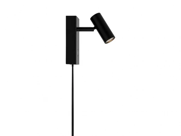 Nordlux Wandspot OMARI - Zwart Zwart 1 Nordlux Wandspot OMARI - Zwart Zwart