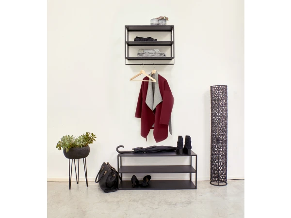 Vloerlamp KNUPE - Zwart Zwart 2 Vloerlamp KNUPE - Zwart Zwart - Afbeelding 2