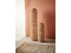 Vloerlamp ROTA Groot - Naturel Hout -Verlichtingswinkel Van Hoge Kwaliteit pomax rota 44888